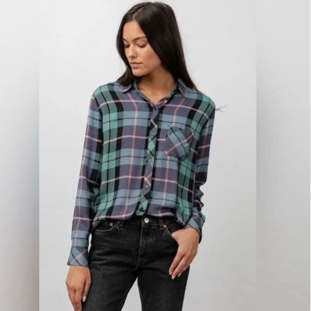 Rails Multicolor Plaid Button Down Shirt